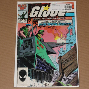 GI Joe A Real American Hero (1982) #50 Giant-Sized Issue Zeck Beatty VG